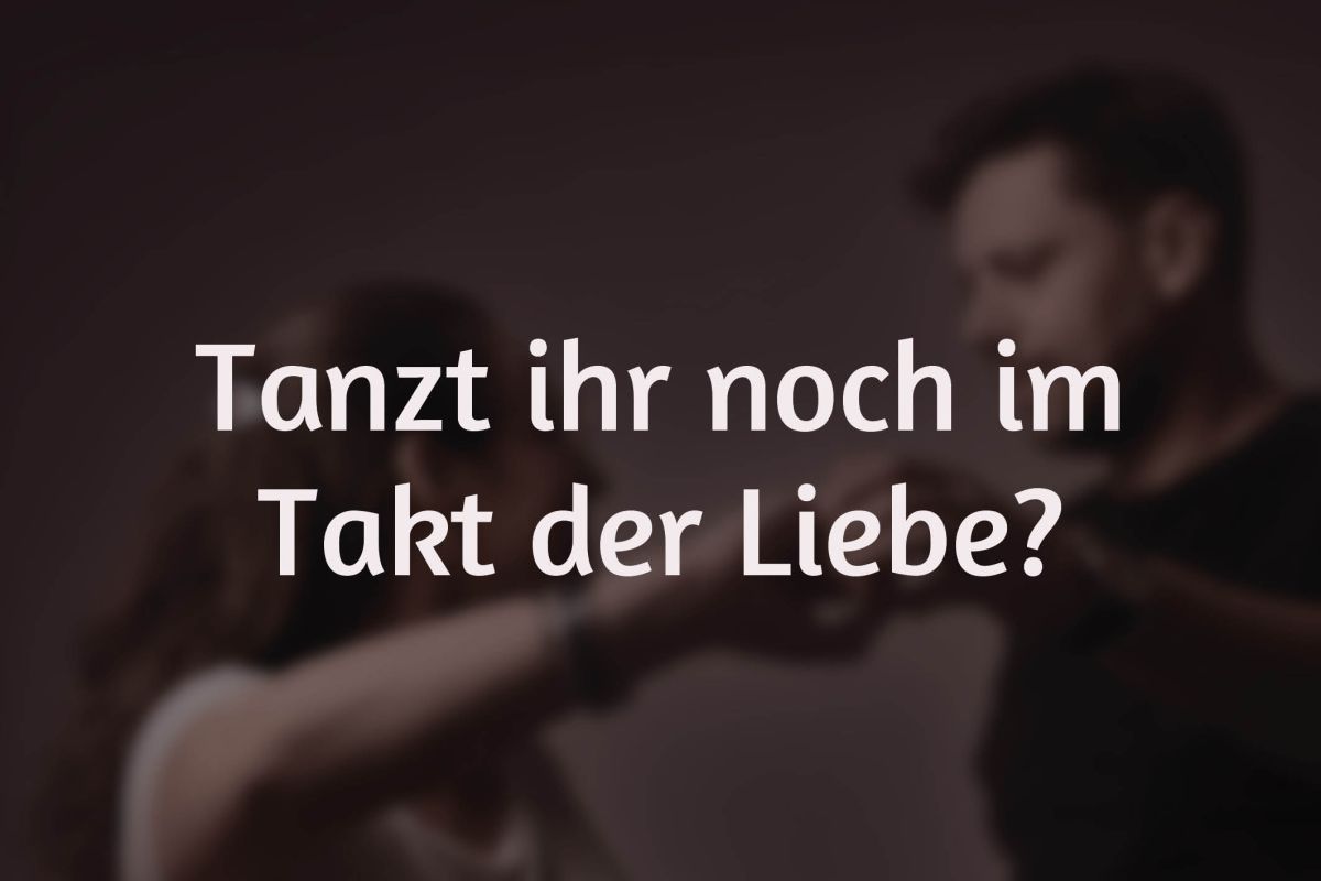 Was erwartest du? Wie du die Erwartungsfalle vermeidest. Tanzpaar